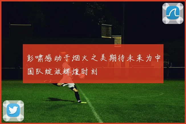 彭啸感动于烟火之美期待未来为中国队绽放辉煌时刻